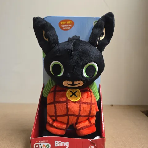 BING TALKING SOFT TOY PLUSH 