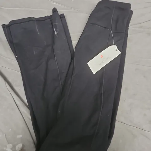 SWEATY BETTY SUPER SOFT FLARE 34" YOGA TROUSERS IN BLACK - SMALL