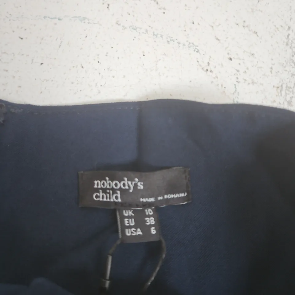 NOBODY'S CHILD SHELBY JUMPSUIT – UK 10 (EU 38, USA 6) – NAVY