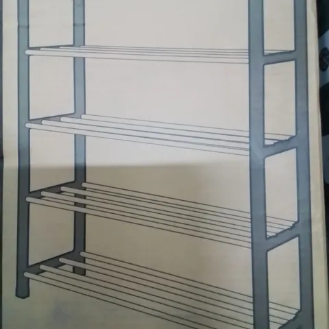 BOXED 5 TIER SHOE RACK