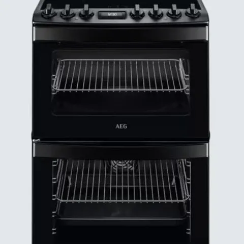 AEG CIB6743MCB FREESTANDING INDUCTION HOB ELECTRIC COOKER, MATT BLACK