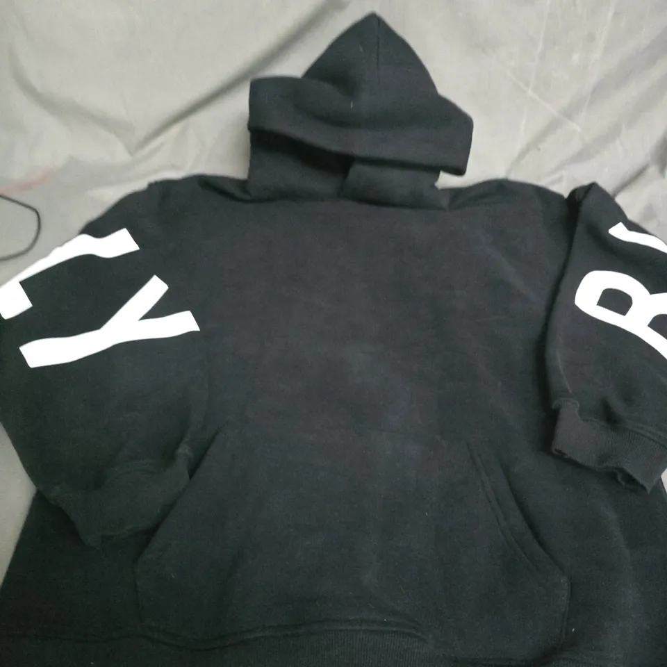 BLAKELEY LONDON BLACK HOODIE SIZE L