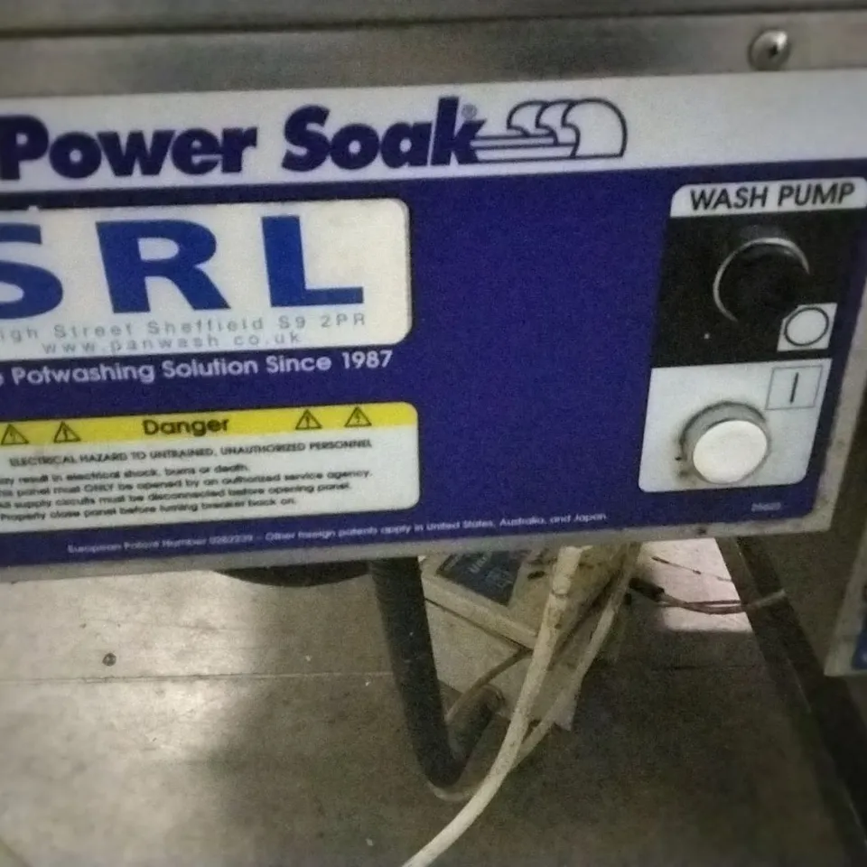 POWER SOAK POTWASHING UNIT 