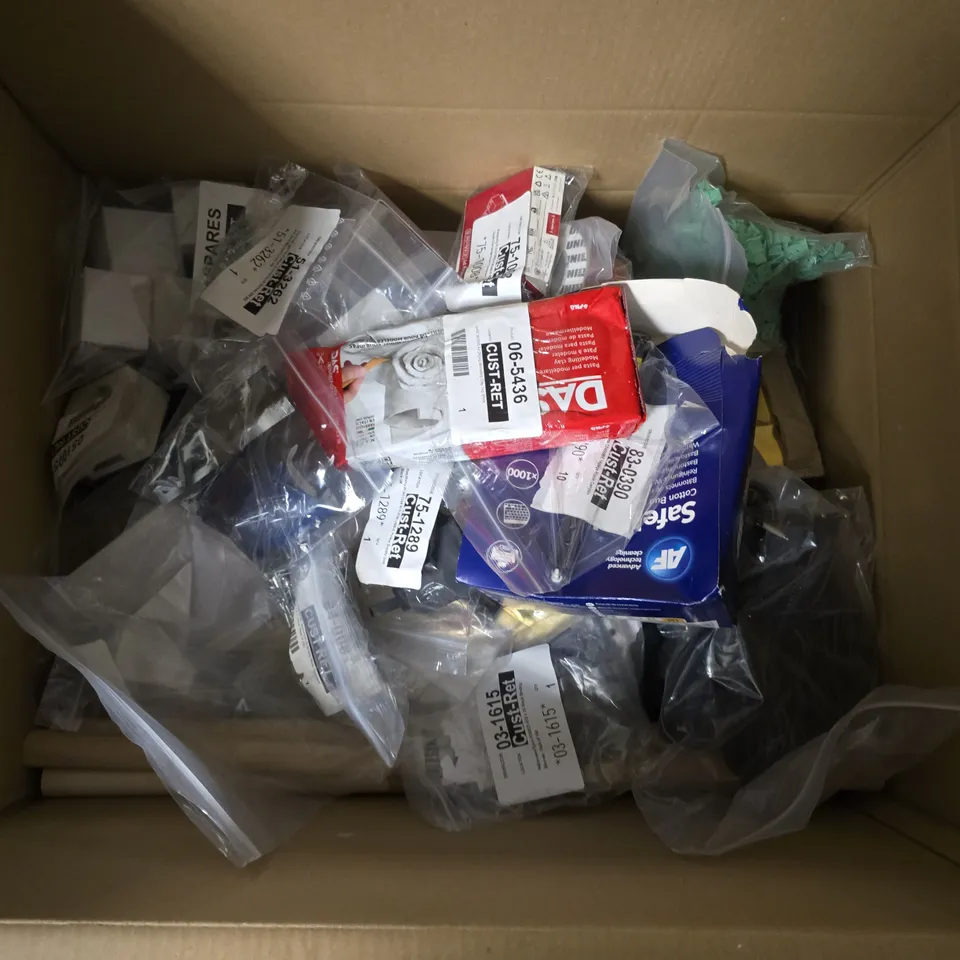 APPROXIMATELY 20 ASSORTED ITEMS TO INCLUDE AIR DRYING MODELING CLAY, BLACK BINDING SLEEVES, RASPBERRY PI CASE, ETC - COLLECTION ONLY