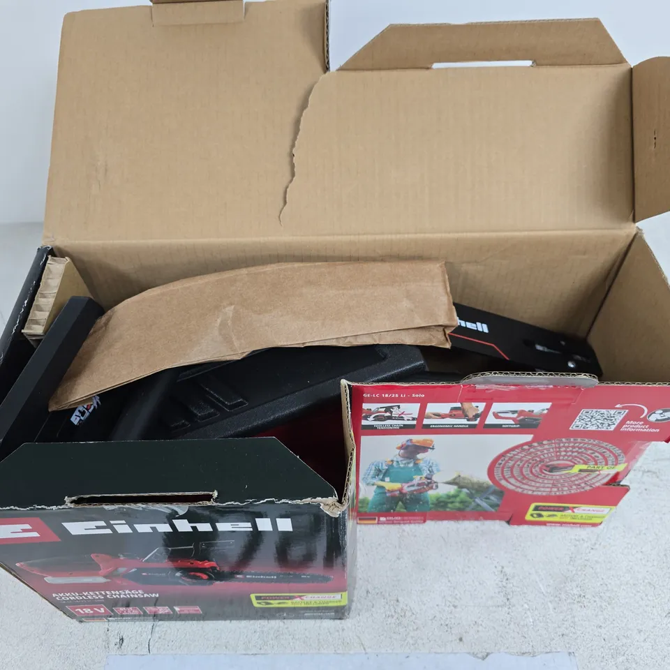 EINHELL CORDLESS CHAINSAW 18V POWER X-CHANGE – BOXED