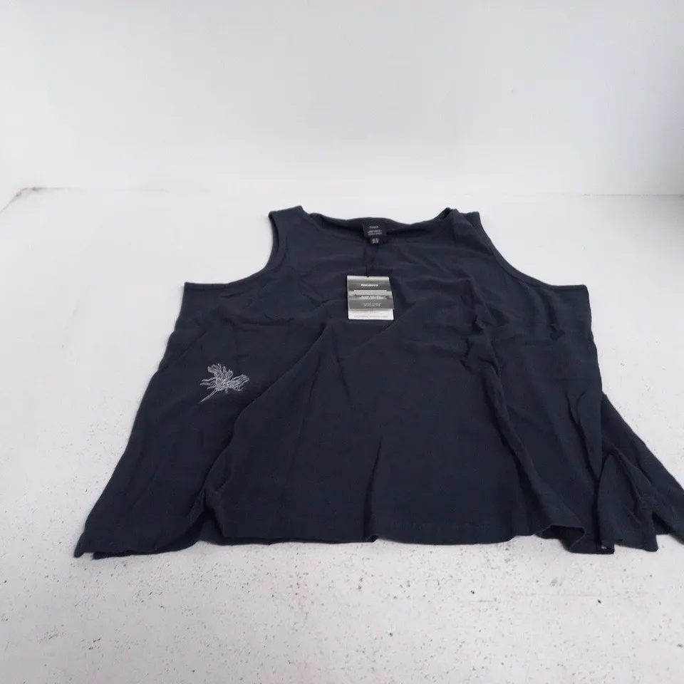 FINISTERRE FLORAL MARINE KEA VEST – NAVY – UK 14