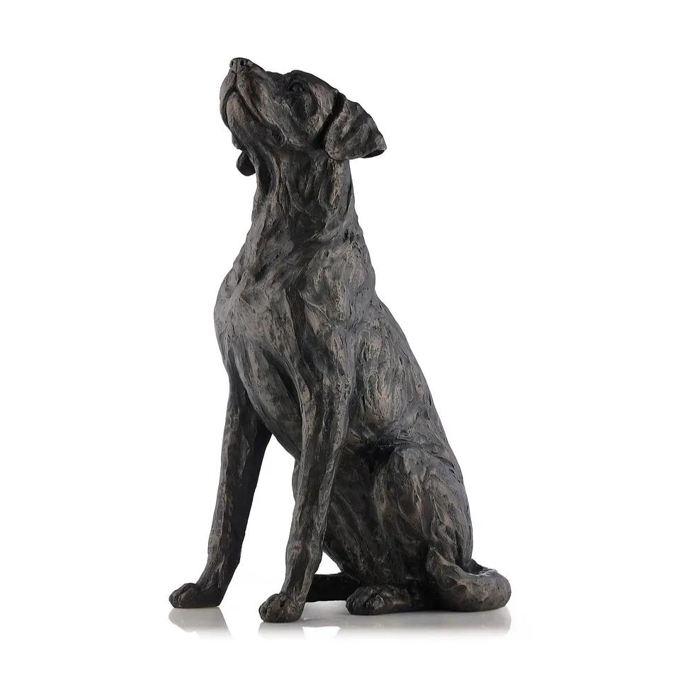 GARDEN STORIES TIMELESS WILLOW THE LABRADOR DOG SCULPTURE