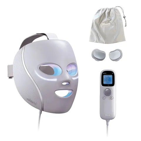 Shark CryoGlow LED Mask with Charging Stand.