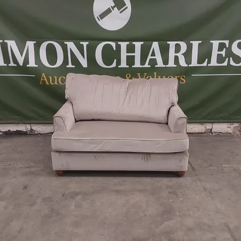 QUALITY DESIGNER 2 SEATER VELVET SOFA BED