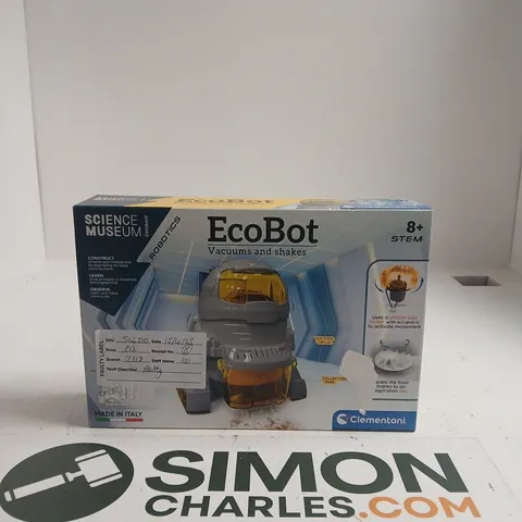 ECOBOT VACUUMS AND SHAKES STEM ROBOT KIT – CLEMENTONI