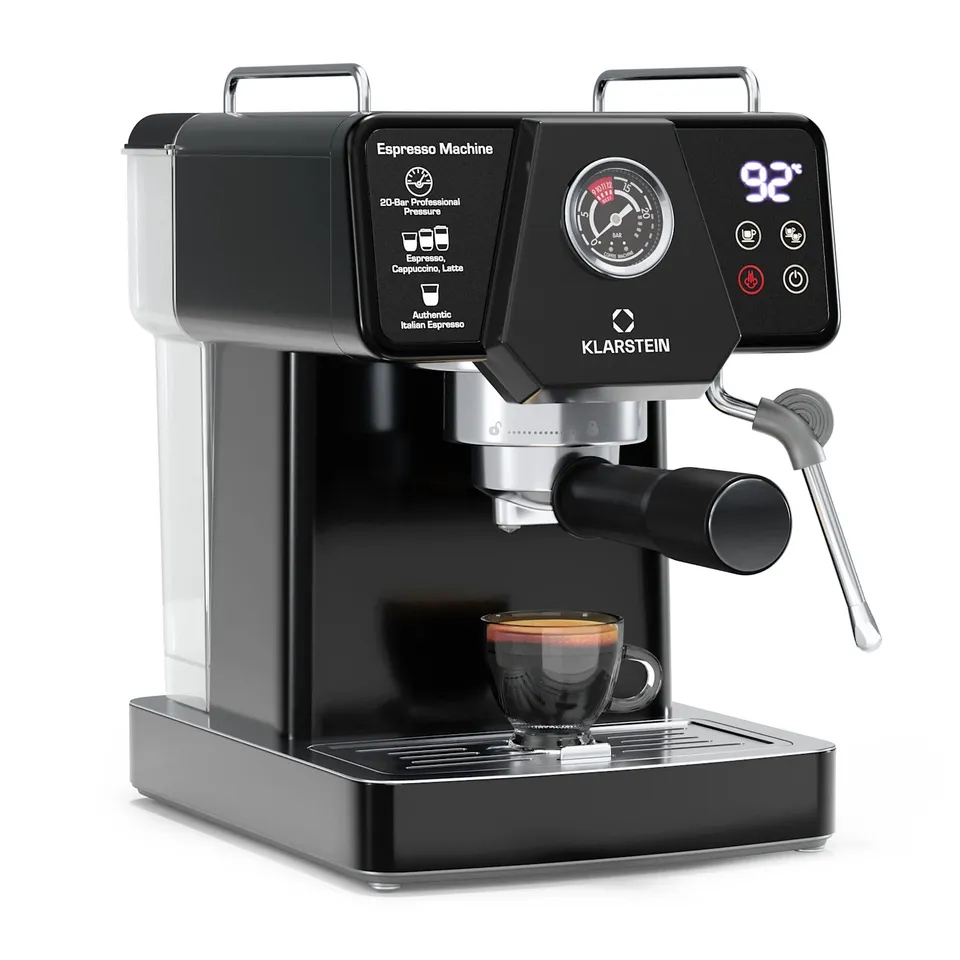 BOXED KLARSTEIN LIBEICA STYLISH MODERN COFFEE MACHINE