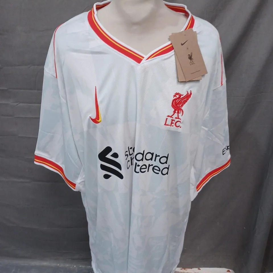 LIVERPOOL FC THIRD STADUIM JERSEY SIZE 4XL