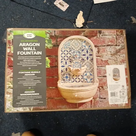 ARAGON WALL FOUNTAIN BOXED