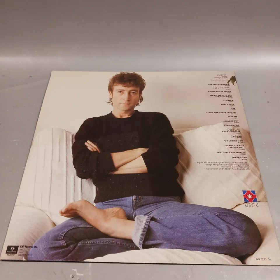 THE JOHN LENNON COLLECTION VINYL 