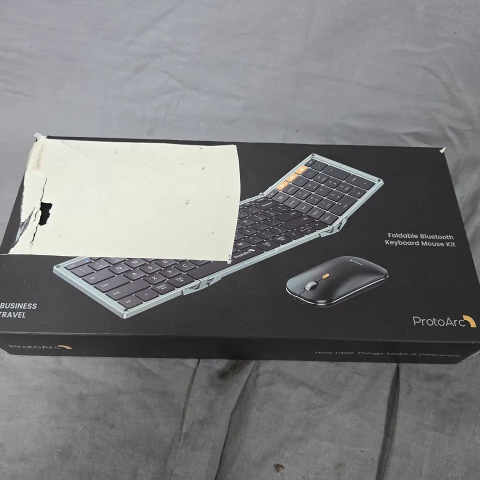 PROTOARC FOLDABLE BLUETOOTH KEYBOARD & MOUSE KIT