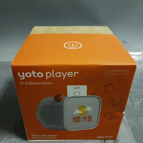BOXED YOTO PLAYER (3RD GEN)
