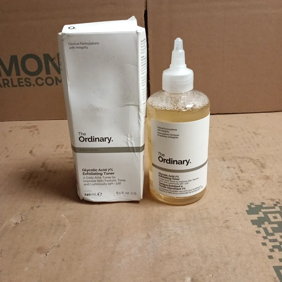 THE ORDINARY GLYCOLIC ACID 7% EXFOLIATING TONER