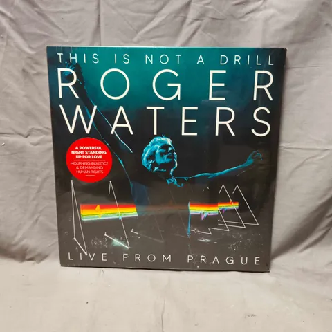 SEALED ROGER WATERS - THIS IS NOT A DRILL: LIVE FROM PRAGUE - 4-LP VINYL