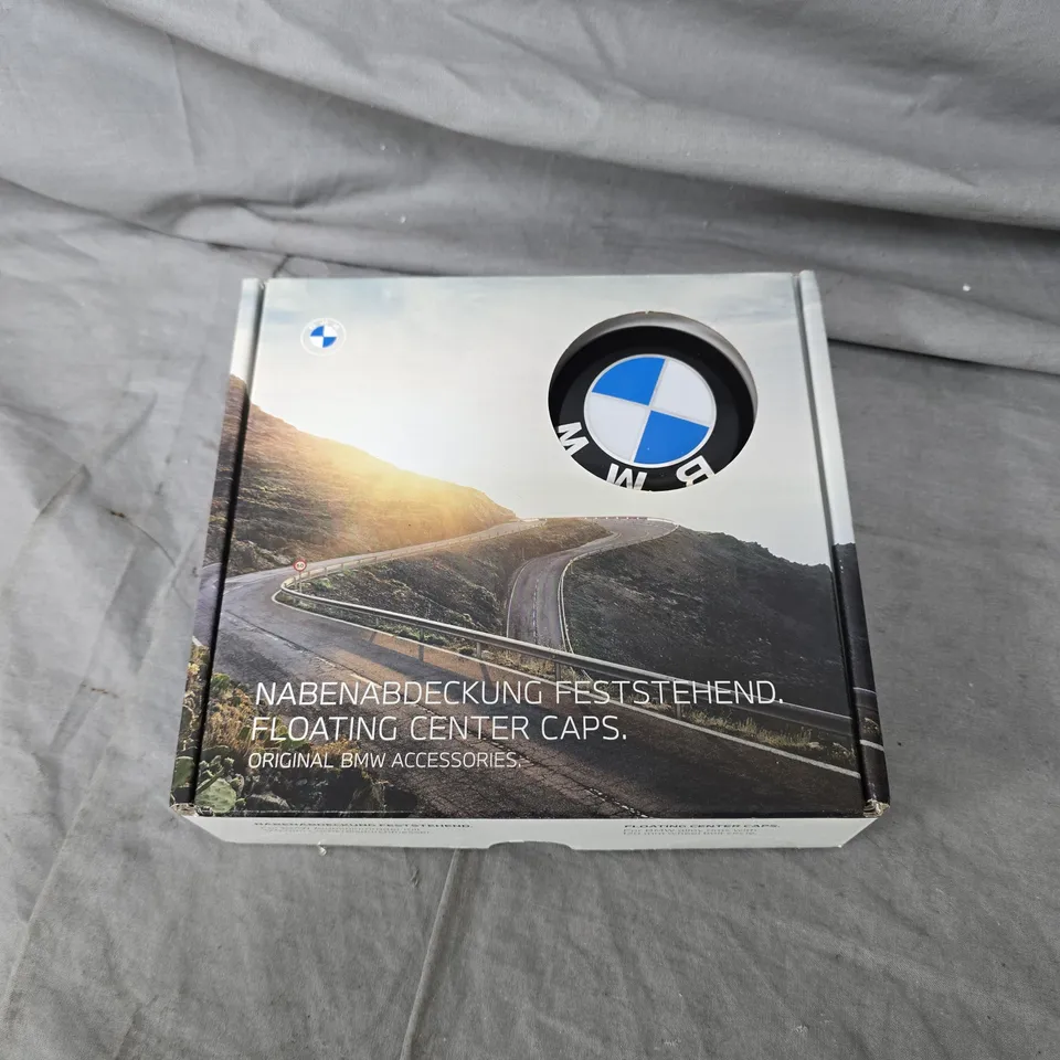 BMW FLOATING CENTRE CAPS – SET OF 4 HUB CAPS, ORIGINAL BMW ACCESSORIES