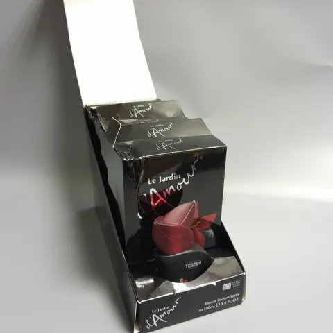 BOXED PACK OF 6 LE JARDIN D'AMORE ROMANCE IS IN THE AIR EAU DE PARFUM SPRAY 100 ML