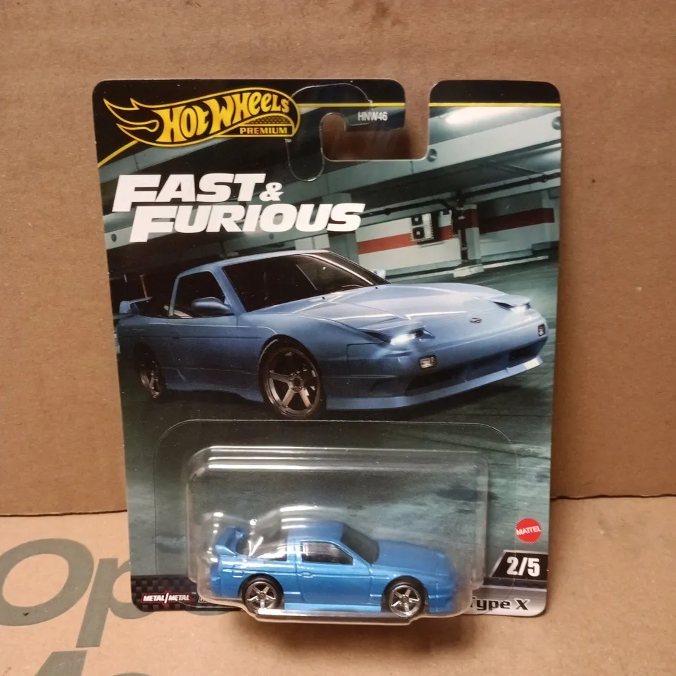 HOT WHEELS PREMIUM FAST & FURIOUS BLUE DIE-CAST CAR
