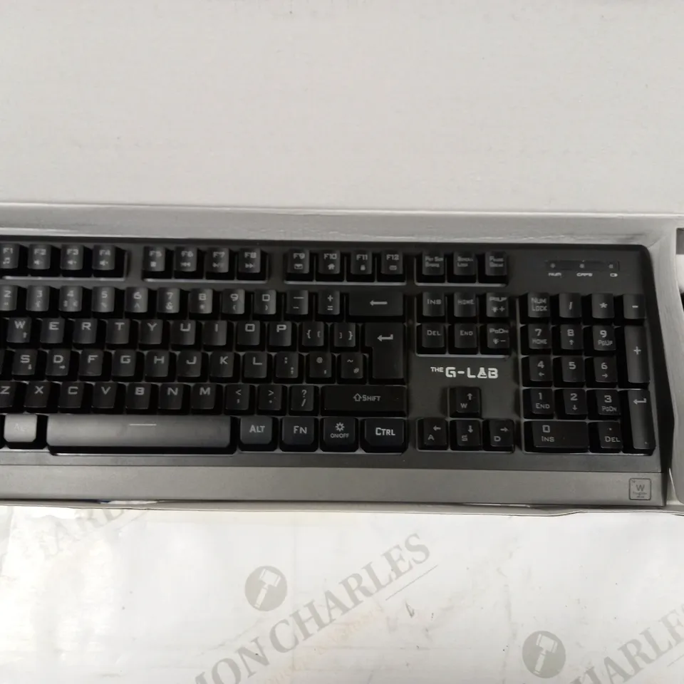 THE G-LAB Combo TUNGSTEN - Backlit Wireless Gaming Keyboard and Mouse Set