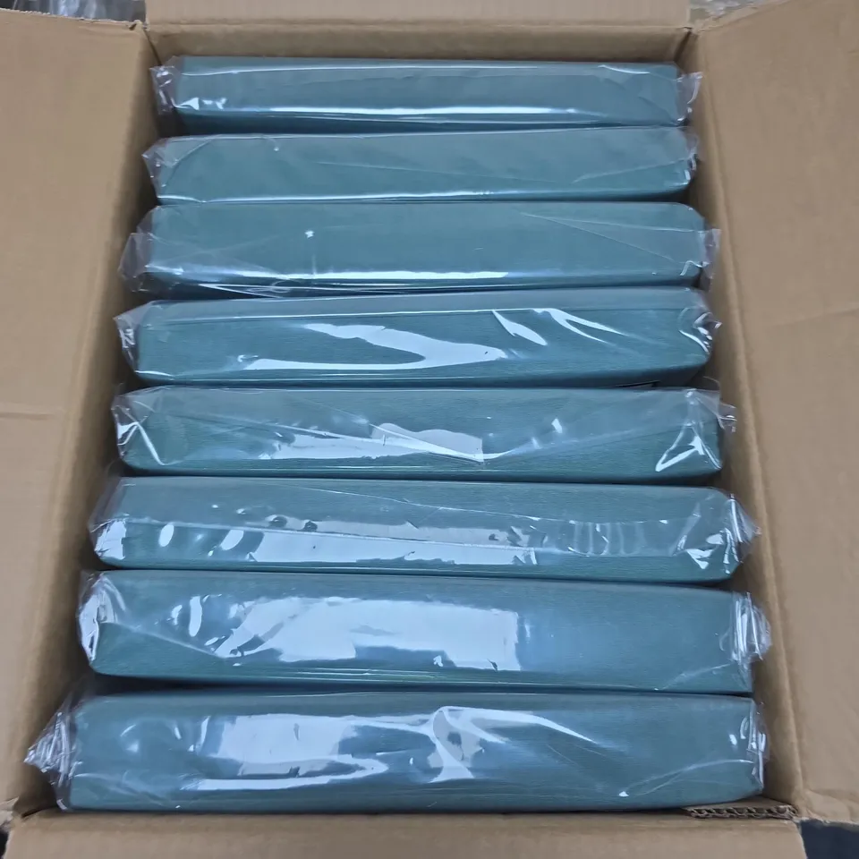 8 X AT HOME COLLECTION BRUSH DEEP FITTED SHEETS - SINGLE