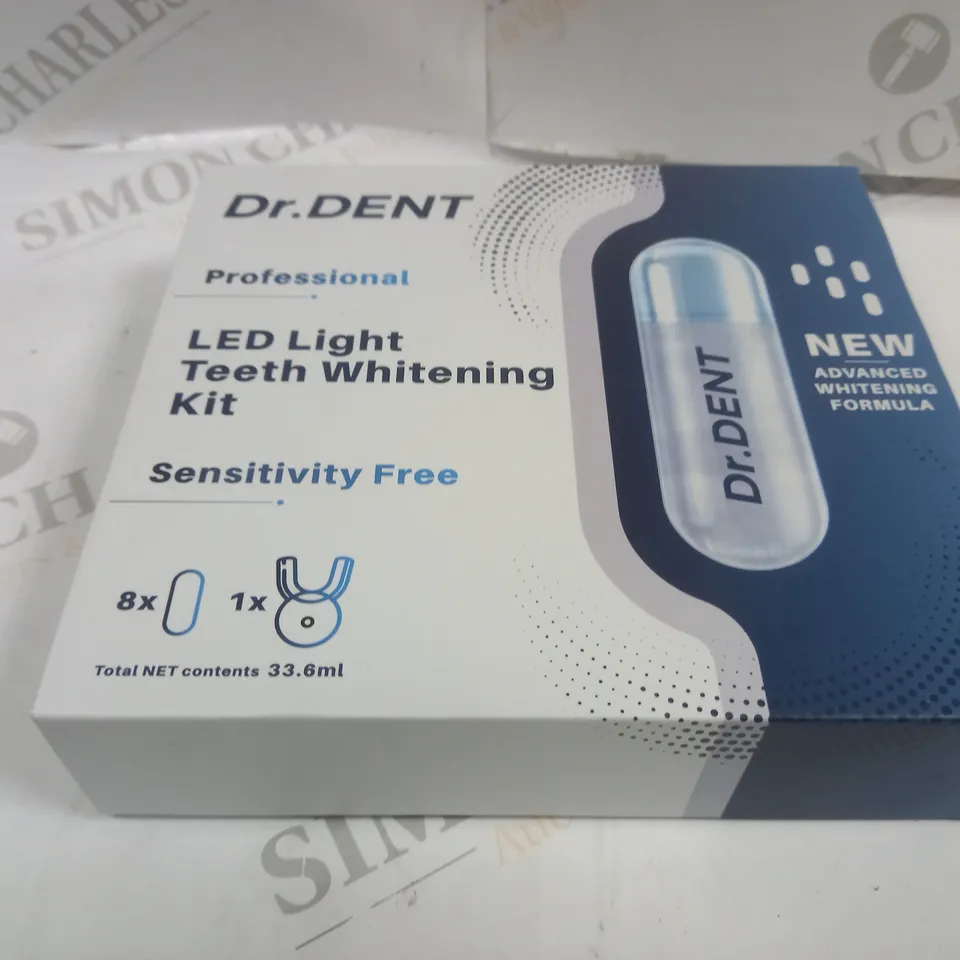 BOXED MR DENT LED TEETH WHITENING KIT