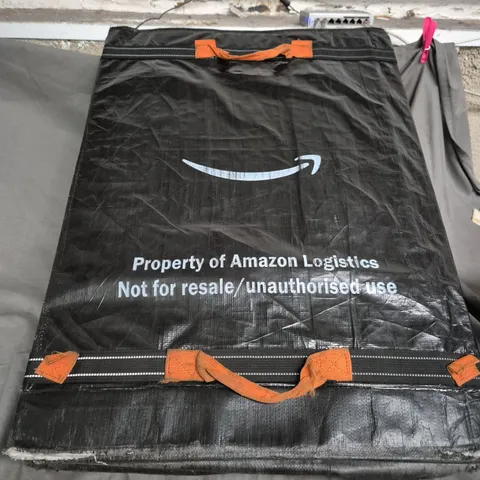 AMAZON LOGISTICS DELIVERY BAG – BLACK WITH ORANGE HANDLES