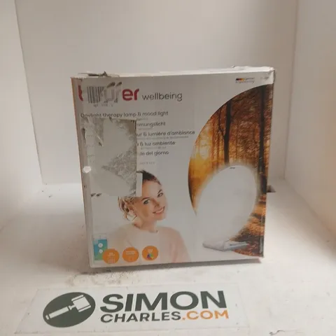 BEURER WELLBEING DAYLIGHT THERAPY LAMP & MOOD LIGHT