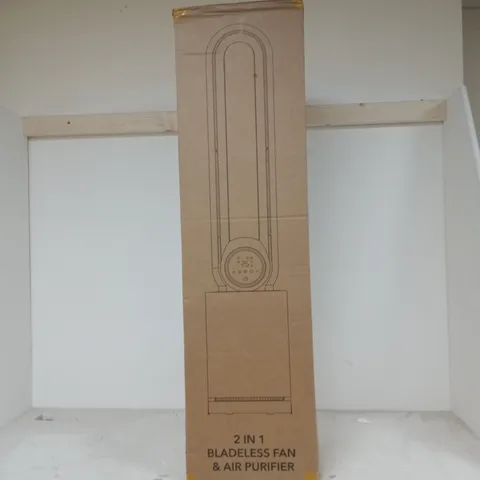 BOXED 2IN1 BLADELESS FAN & AIR PURIFIER