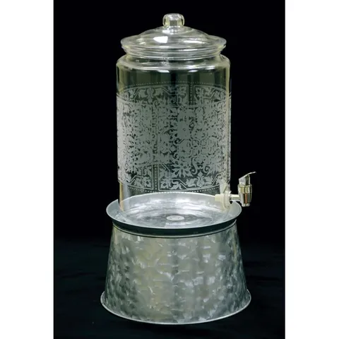 BOXED KRISTOPHER ETCHED 7.4L BEVERAGE DISPENSER