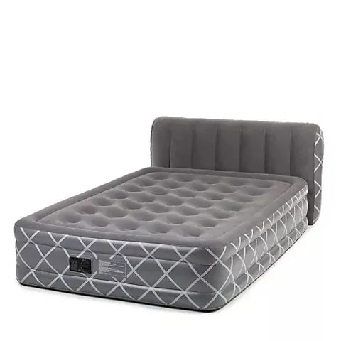 BODYFLEX INFLATABLE PRINTED AIR BED WITH HEADBOARD