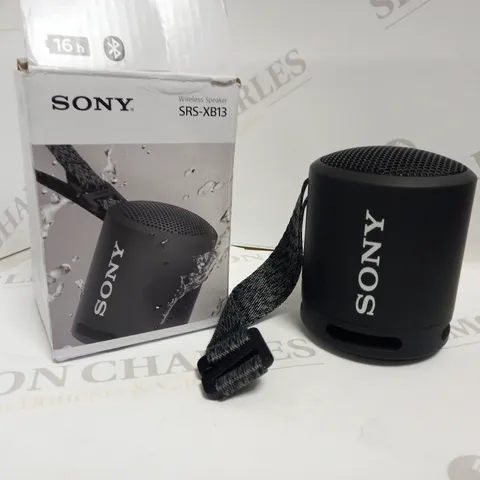 SONY WIRELESS SPEAKER SRS-XB13