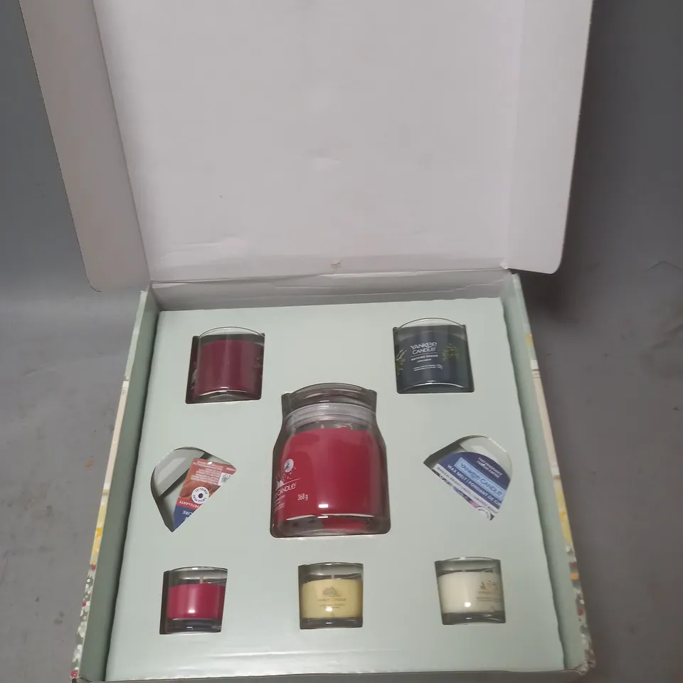 BOXED YANKEE CANDLE CHRISTMAS GIFT BOX