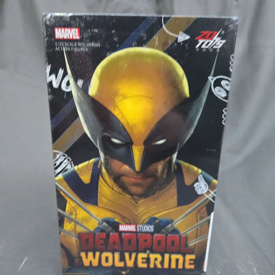 BOXED AND SEALED 1/10 SCALE WOLVERINE ACTION FIGURE