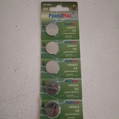 BOX OF APPROXIMATELY 50 POUND MAX LITHIUM BATTERIES CR2032