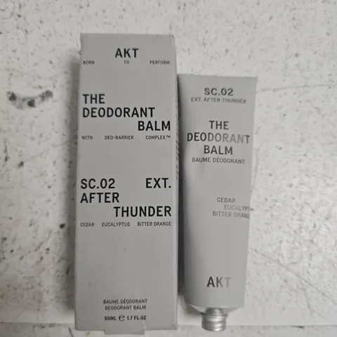 AKT THE DEODORANT BALM – CEDAR, EUCALYPTUS & BITTER ORANGE