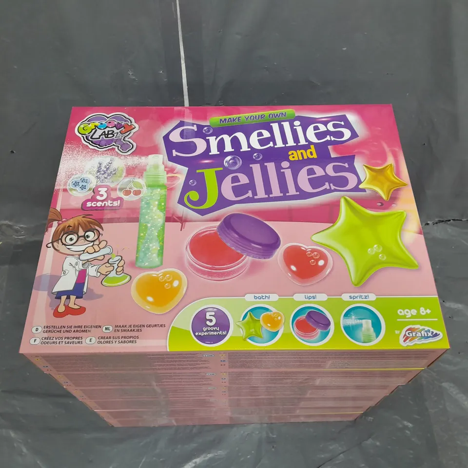 SET OF 6 MAKE YOUR OWN SMELLIES AND JELLIES