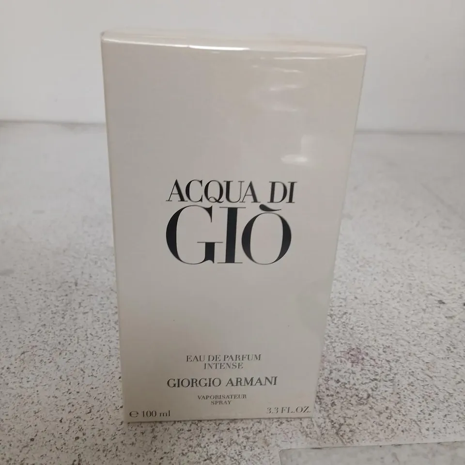 GIORGIO ARMANI ACQUA DI GIO EAU DE PARFUM INTENSE 100 ML
