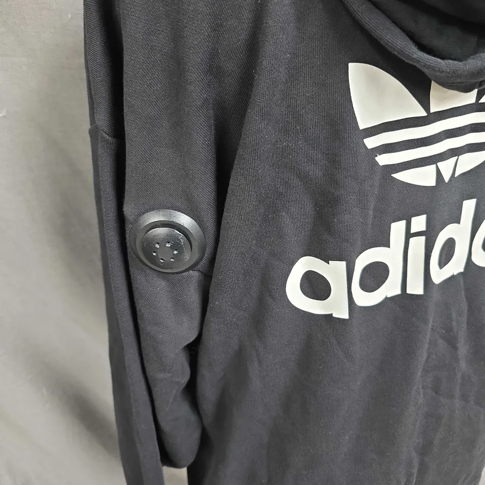 ADIDAS MENS HOODIE IN BLACK SIZE M
