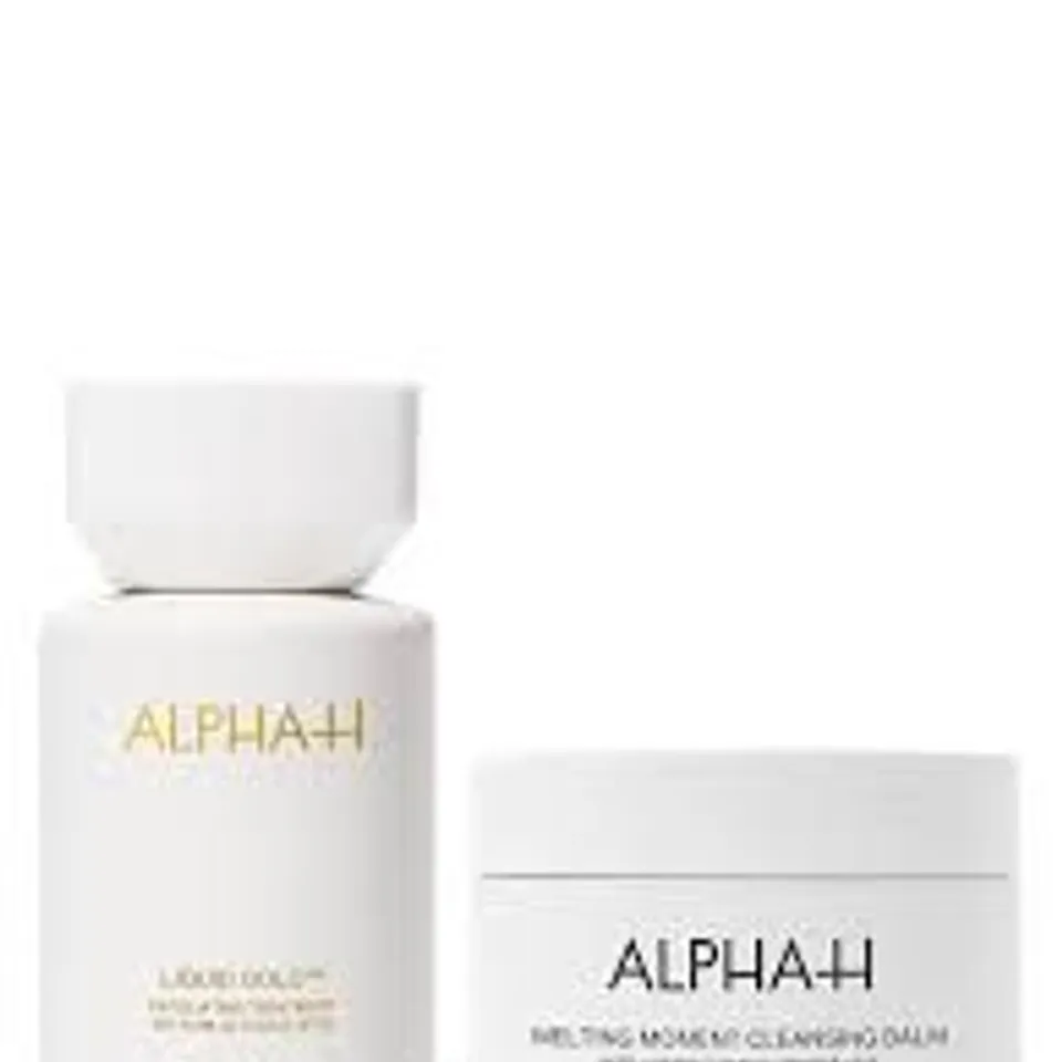 ALPHA-H SUPERSIZE CLEANSE & LIQUID GOLD  DUO