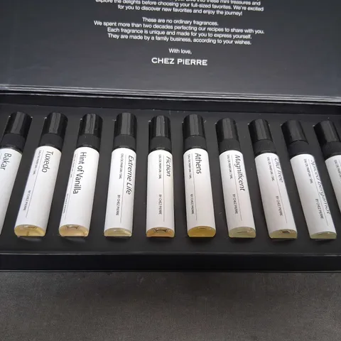 BOXED CHEF PIERRE EAU DE PARFUM 10 X 5ML