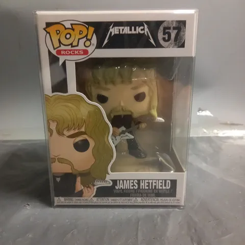 POP ROCKS METALLICA JAMES HETFIELD VINYL FIGURINE - 57