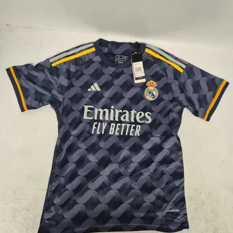 ADIDAS REAL MADRID 23/24 AWAY JERSEY SIZE SMALL
