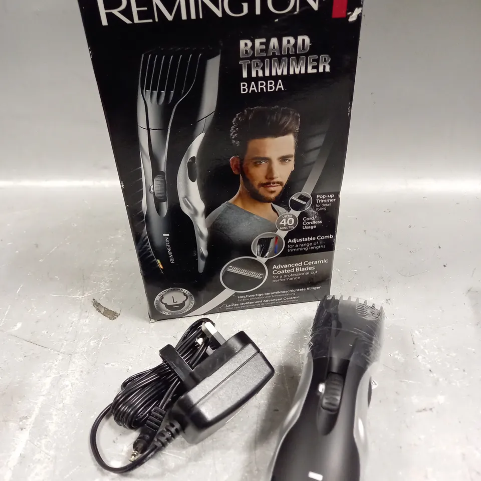 BOXED REMINGTON BARBA BEARD TRIMMER 