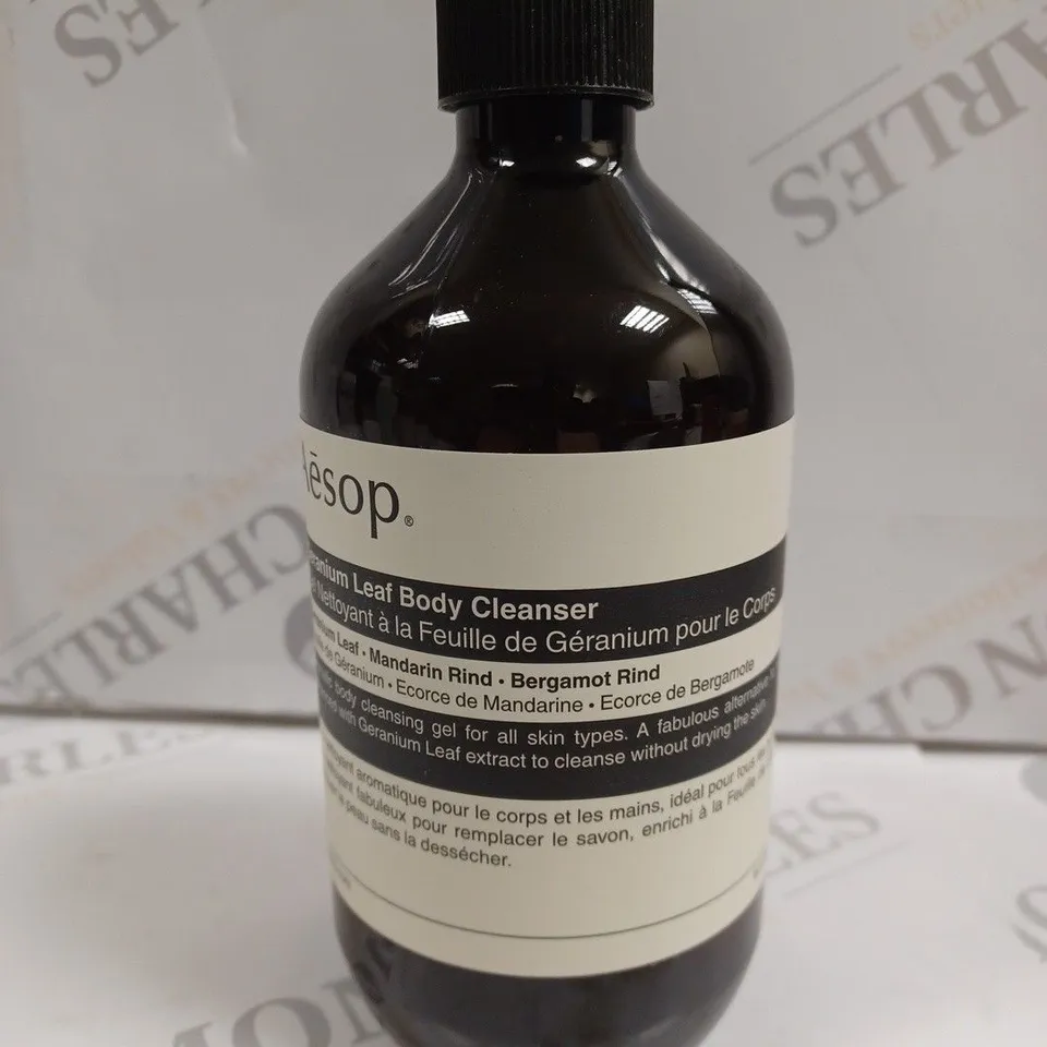 AESOP GERANIUM LEAF BODY CLEANSER - 500ML 