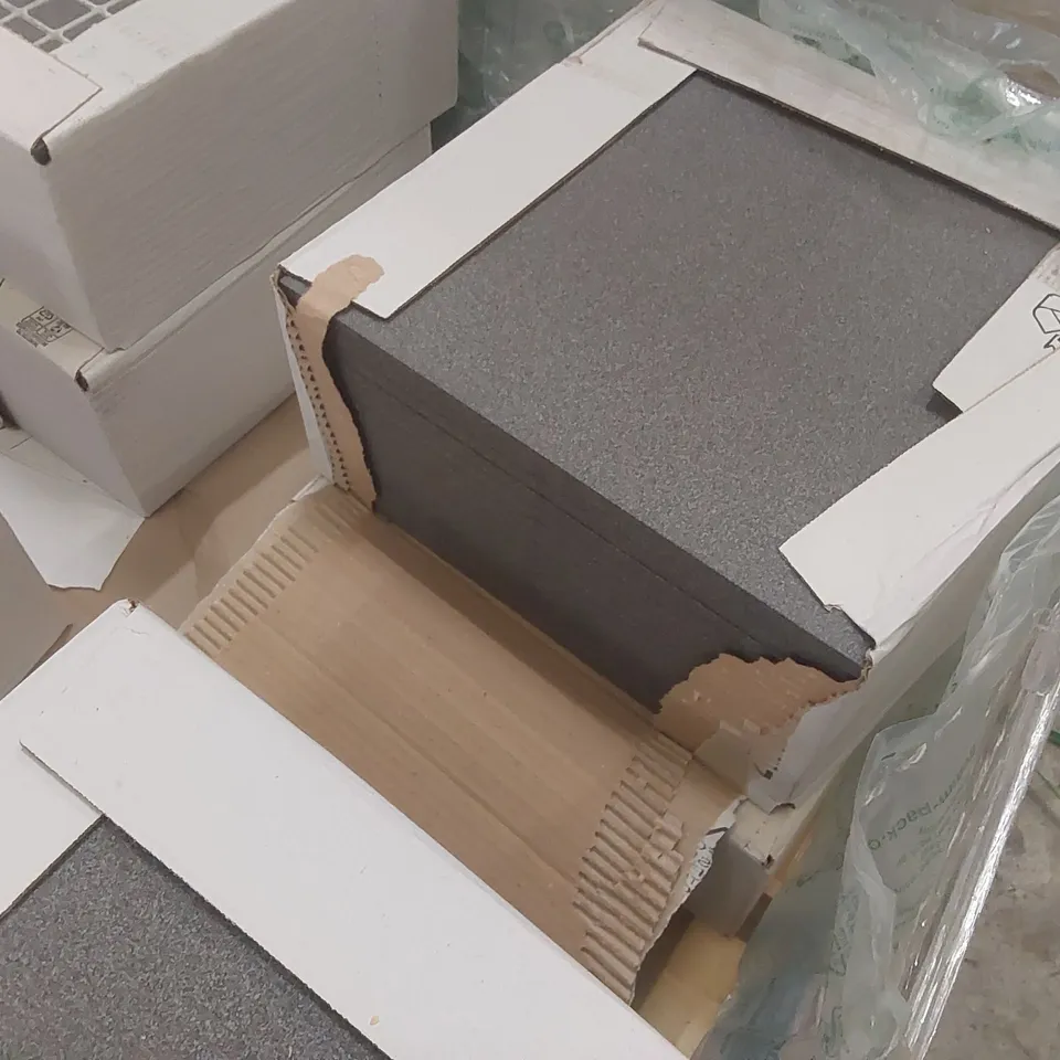 PALLET CONTAINING APPROXIMATELY 150x BRAND NEW DARK GREY 30 x 30CM TILES