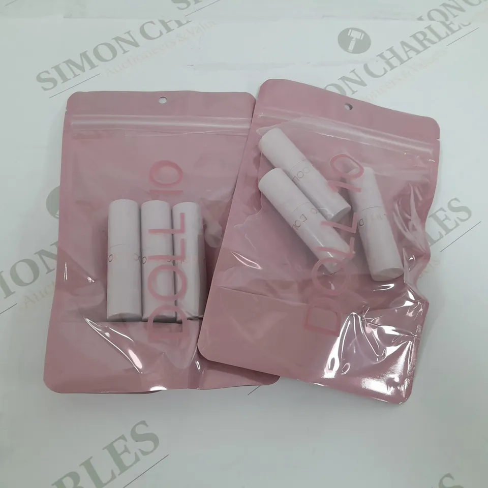 DOLL 10 SUPREMELY BOLD CLEAN LIP COLOR 8 ITEMS 