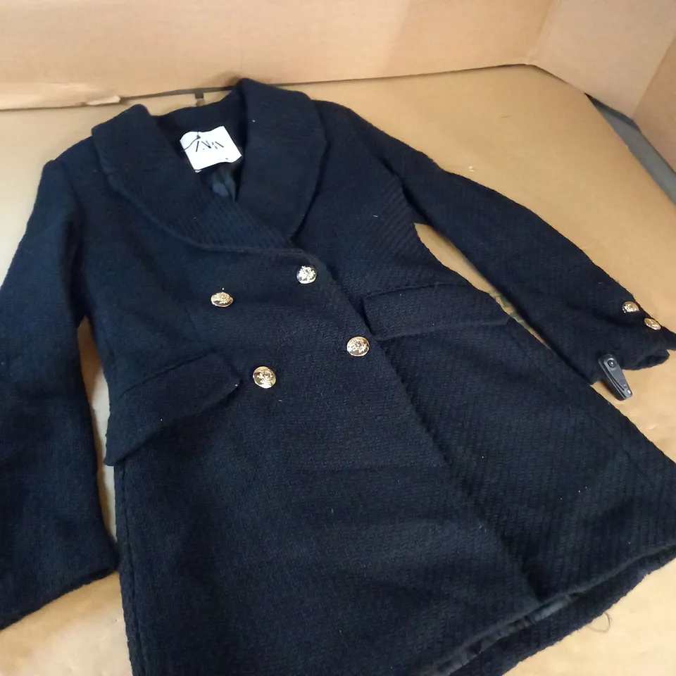 ZARA BLACK BLAZER DRESS - EUR S